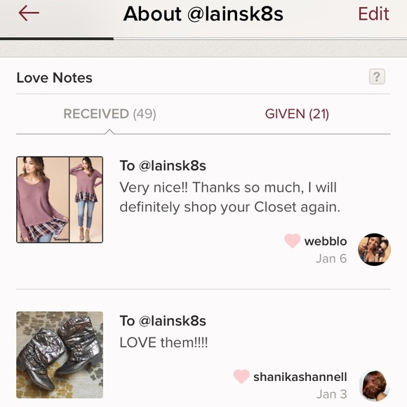 1 left!⭐️⭐️⭐️⭐️⭐️rated! Mauve Plaid Knit Top - Picture 4 of 5